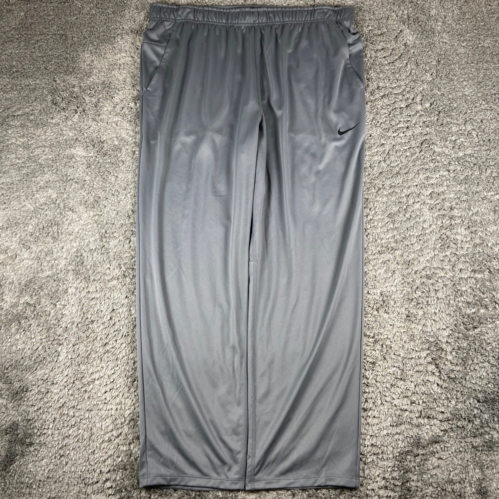 Nike Totality Dri-FIT Open Hem Versatile Pants Mens XXL Grey Active FB7507-084